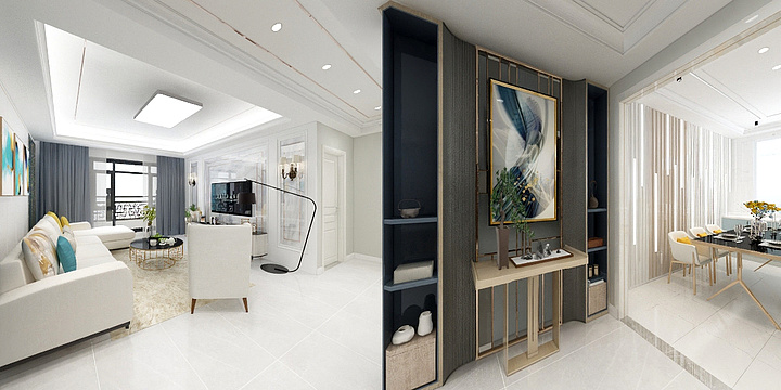 庄河鼎尚装饰-英伦36号楼-装修设计方案