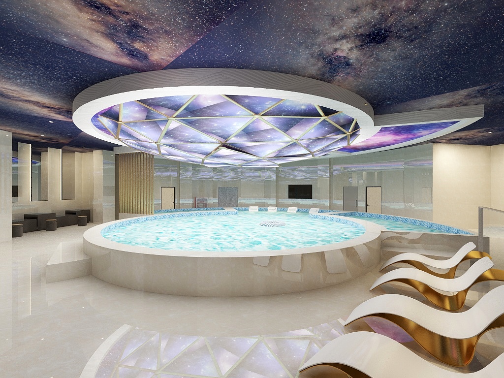 境庭山设计-威尼斯男部浴池-Model-装修设计方案