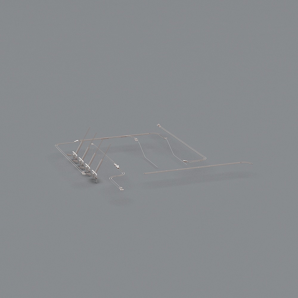 工服轨道3D模型