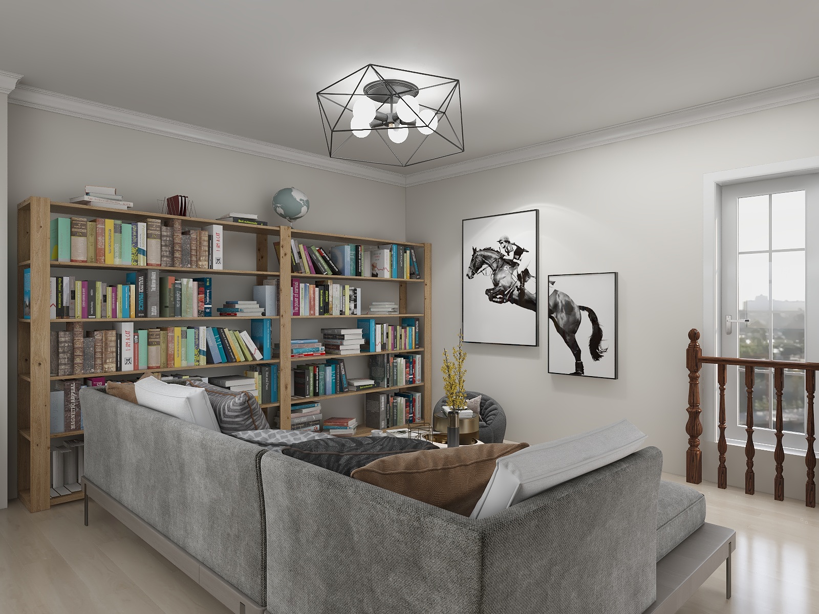 A设计师崔峰-千禧郡关瑶瑶阁楼-装修设计方案