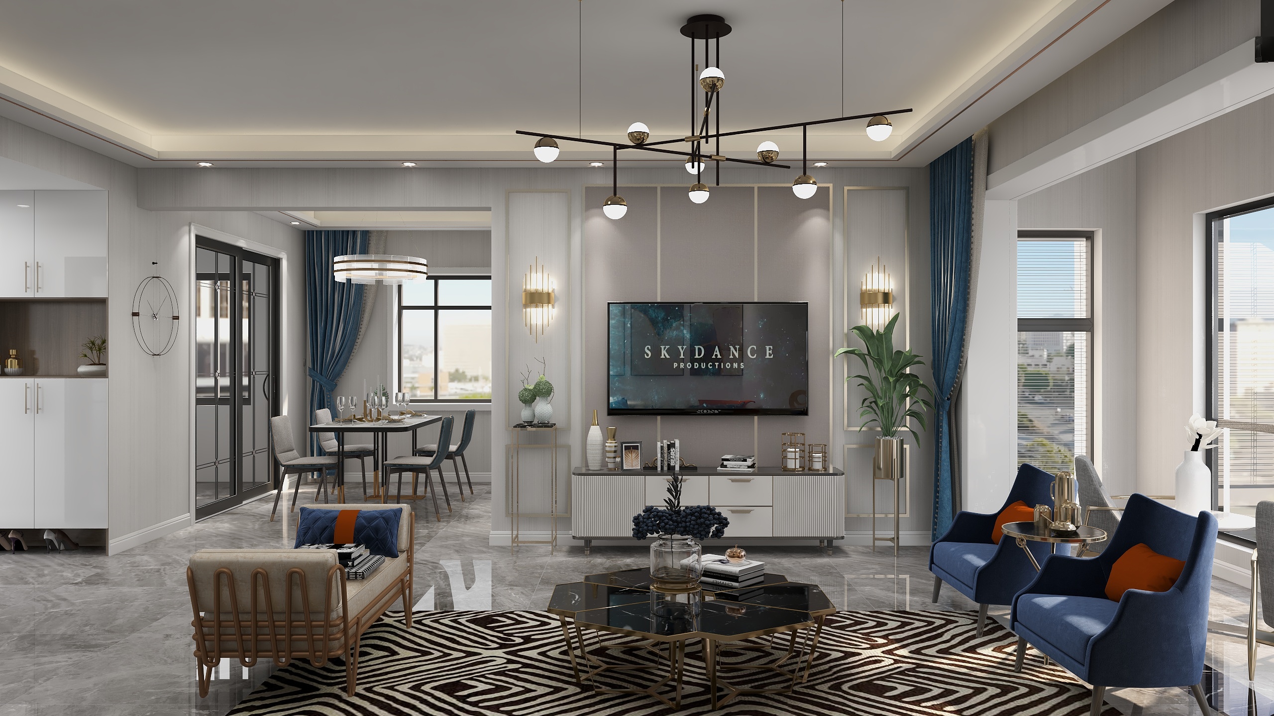 江众-宝业学府8#-现代轻奢-装修设计方案