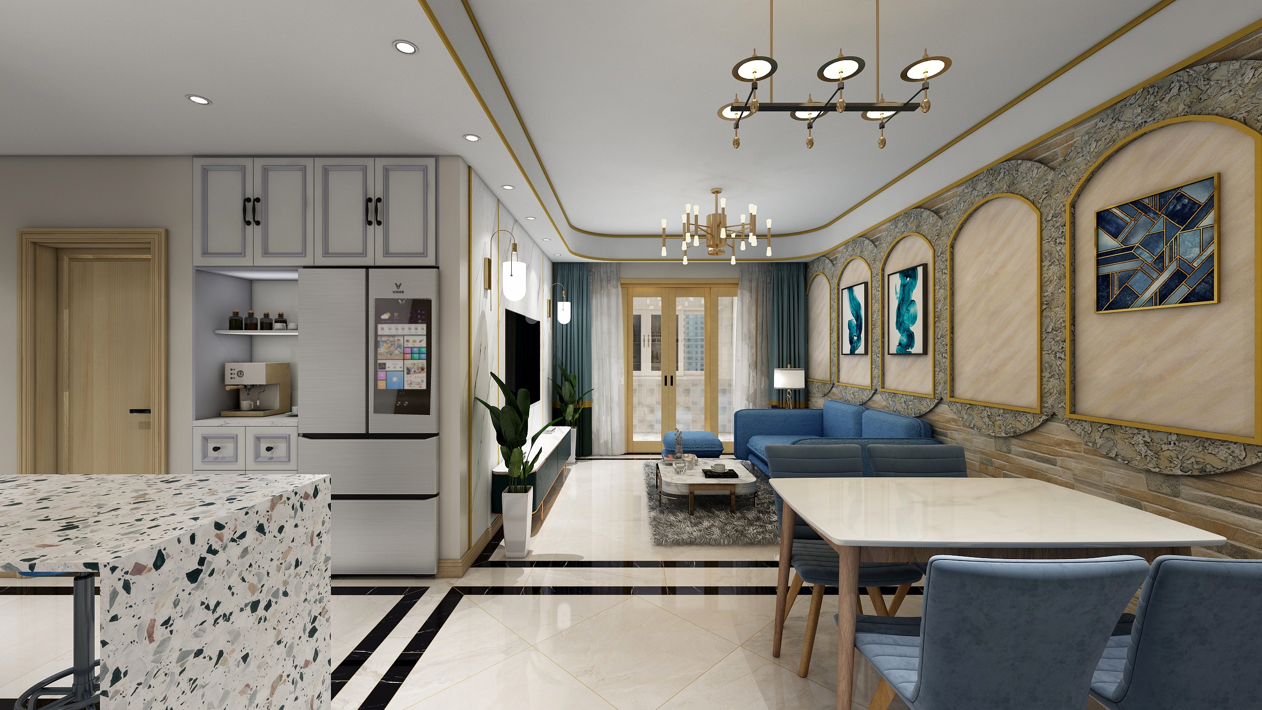 夏禄-轻奢风格-装修设计方案