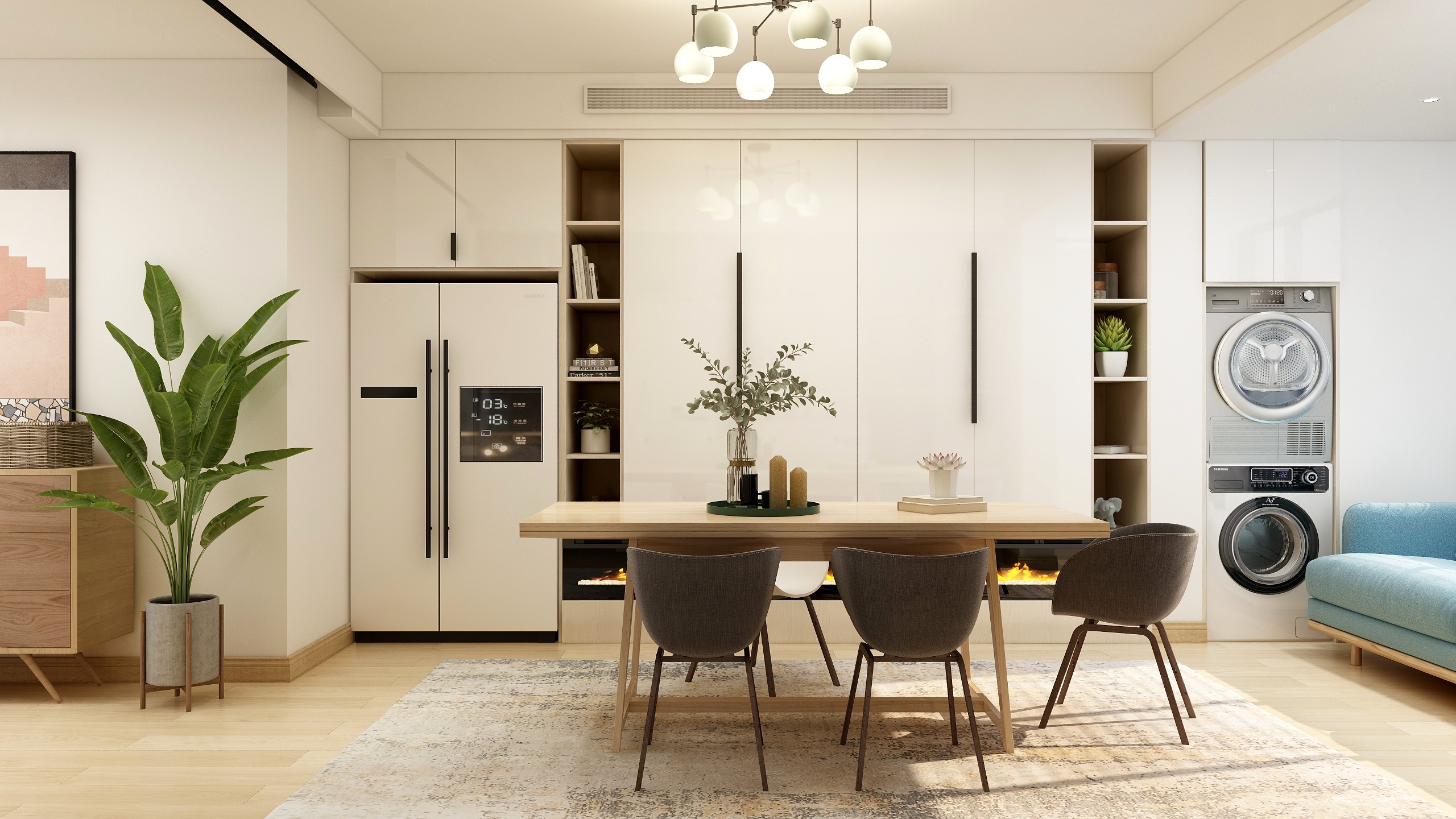 子叶设计-子叶丨水岸丽苑申先生吉宅-装修设计方案