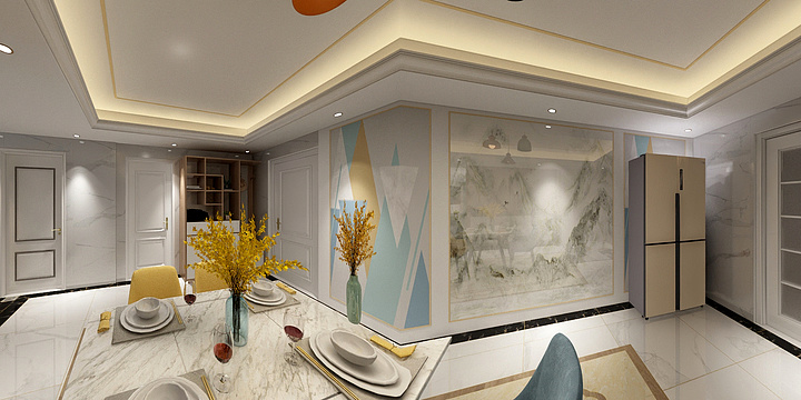 张艳设计师-桃花源-装修设计方案