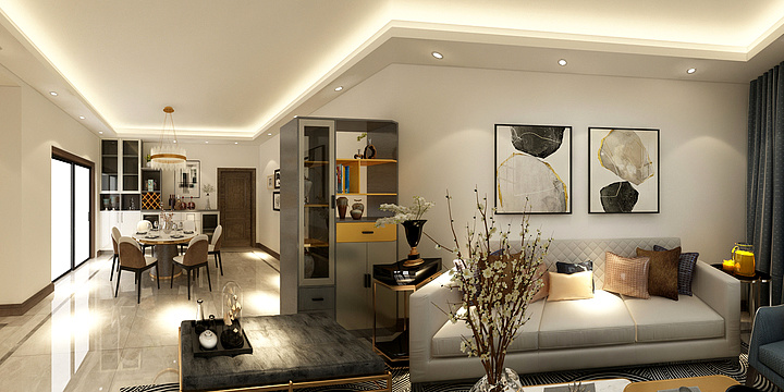 专注设计AA-灏景湾3-04-装修设计方案