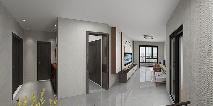 苏米Ddfu-公园里25-1-1102-装修设计方案