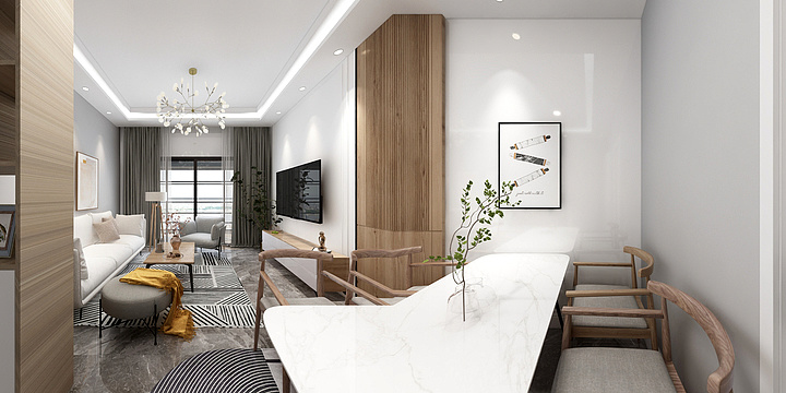 Jasminee-北欧简约-装修设计方案