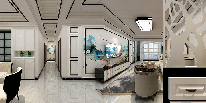 汪15871293411-黄总现代效果，黄小生-装修设计方案