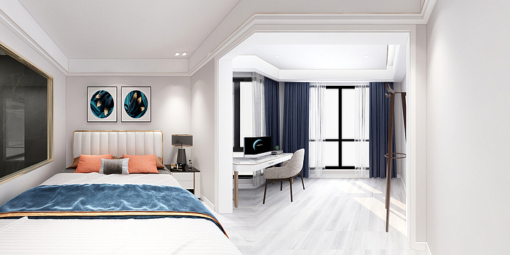 抖音苒艺装饰-国际华城1007-副本-装修设计方案