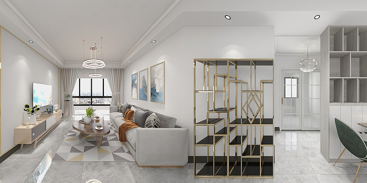 夏春秋丶-春潮花园-装修设计方案