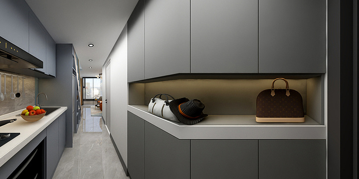 广州邦尼全屋定制有限公司-空港国际-装修设计方案