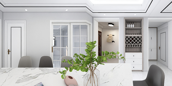 Sca11ion-杨家山13-1-801-装修设计方案