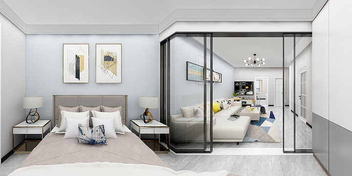 全案设计师付可宁-京南嘉园效果-装修设计方案