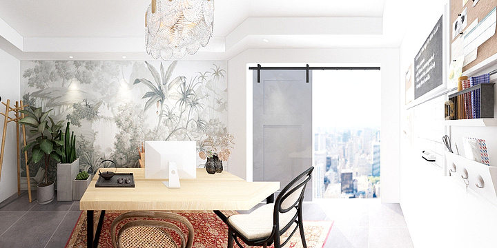 米开设计艳子-未命名户型图-副本-副本-装修设计方案