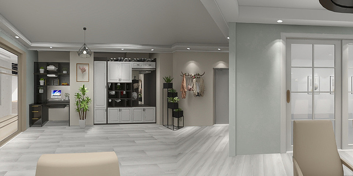 M而尹-展厅-装修设计方案