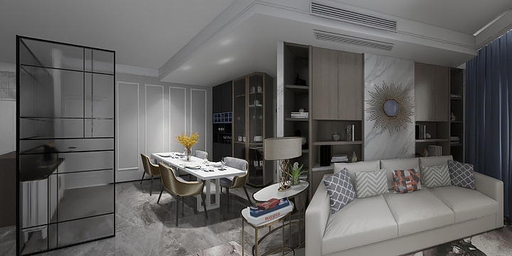 闫艺豪-领秀·紫晶城-装修设计方案