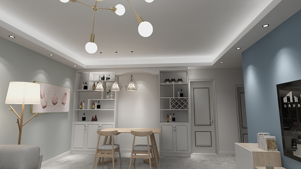 远方姑娘-药店-装修设计方案