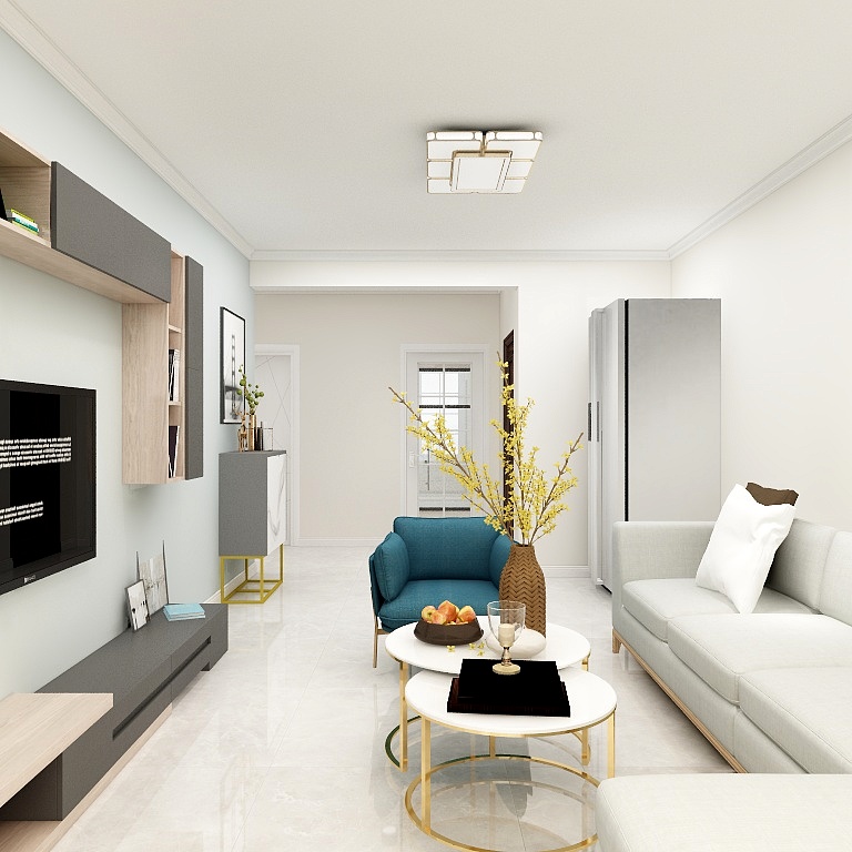 设计师张维-美景嘉园-1-4-5-2-杜姐-装修设计方案