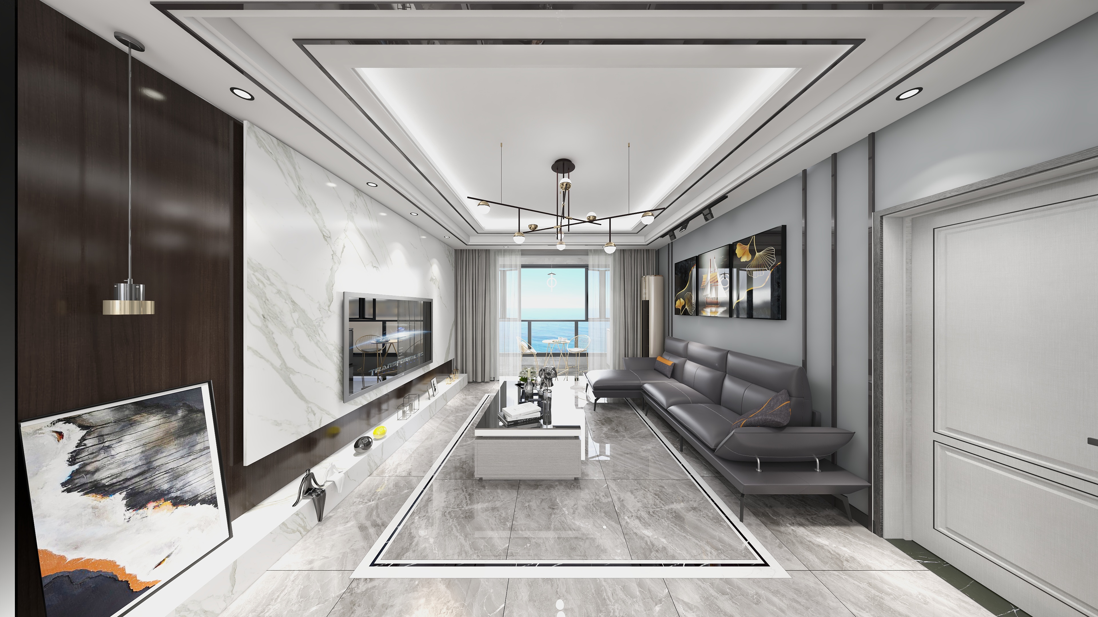 宜黄县斧匠装饰-渡东村自建房   4楼-装修设计方案