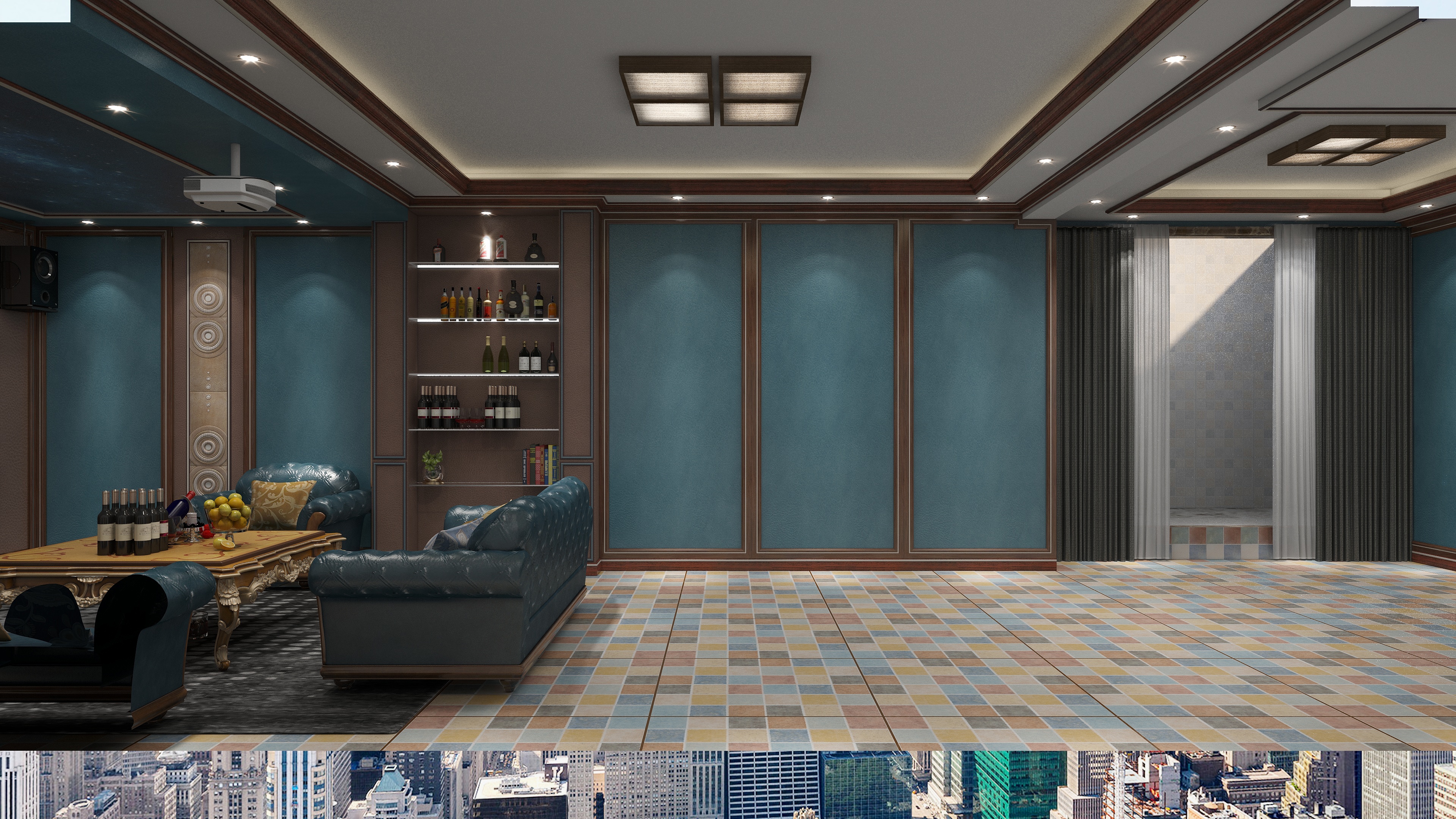 濤聲y舊-恒祥御景影音室_2020-06-装修设计方案