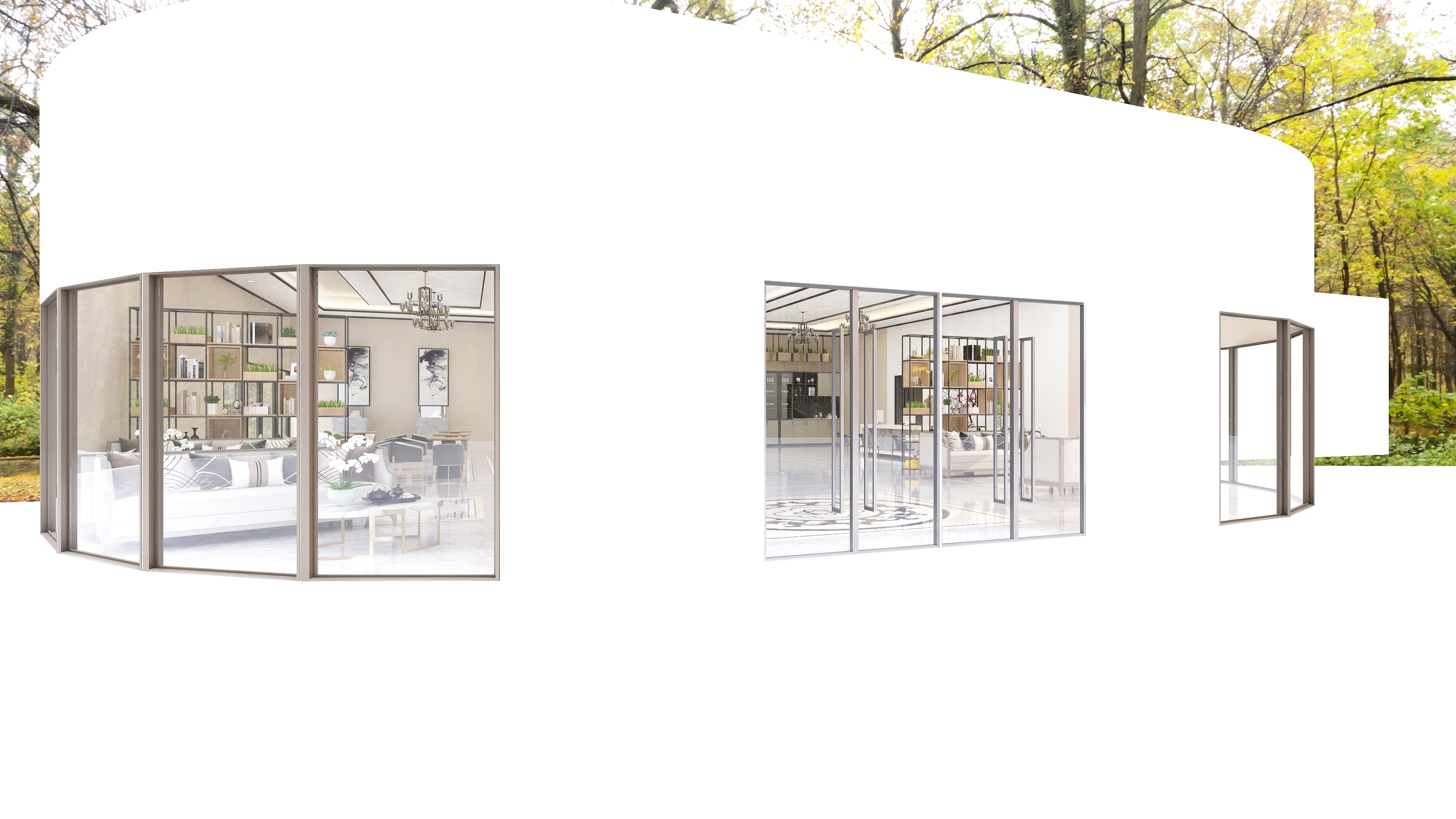 北京双博装饰工程设计有有限公司-书香苑售楼部-副本-装修设计方案