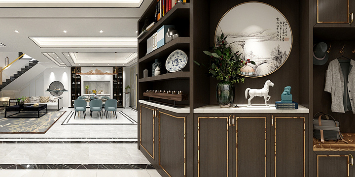 设计师彭念-路布山野-装修设计方案