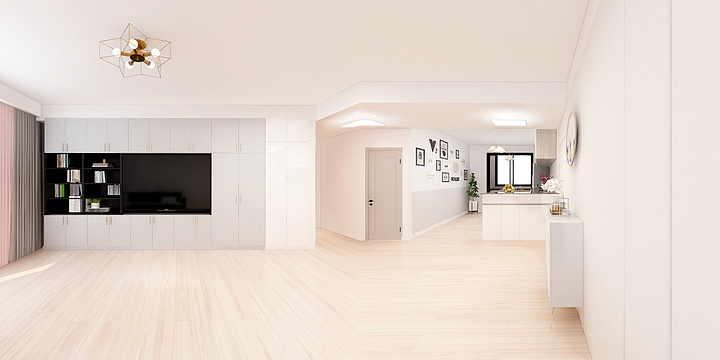 大恒广告装修设计-尺寸图-装修设计方案