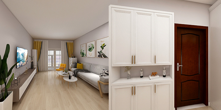 啊桐-北京两室两厅-装修设计方案