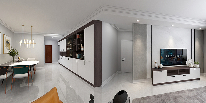 三品家居褚晴-金厦御园-装修设计方案