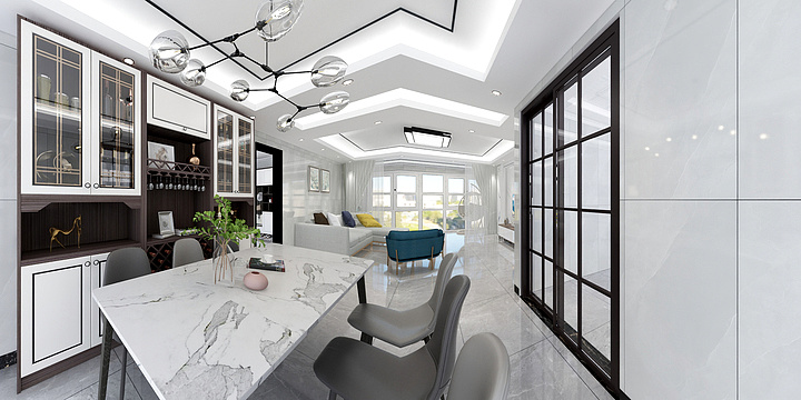 武冈市顺辉瓷砖-中央花园-副本-装修设计方案