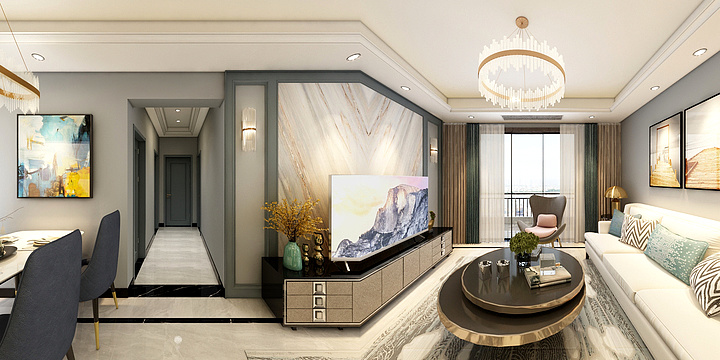 飞鱼设计I8983018302-西城佳园7-24-7-装修设计方案