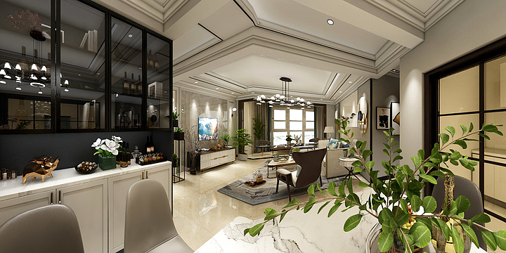 璇大哥-碧桂园玉潭府5-1104李总-装修设计方案