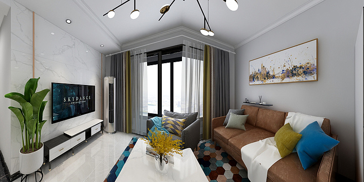 设计师高省-运河古镇16栋407-副本-装修设计方案