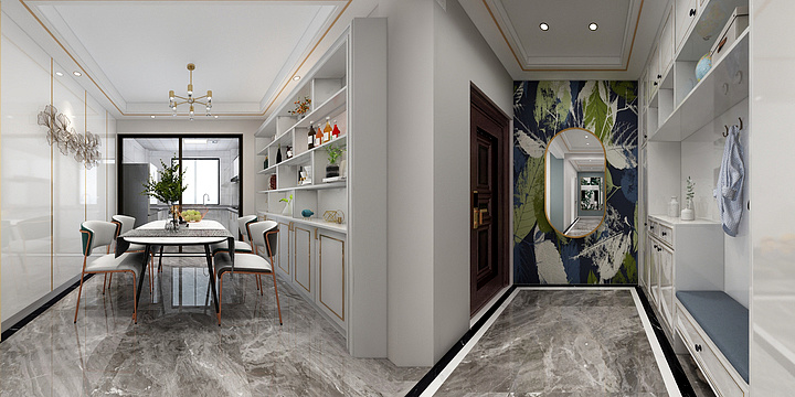 设计师小雨芊芊-利民小区4#北轻奢修改-装修设计方案