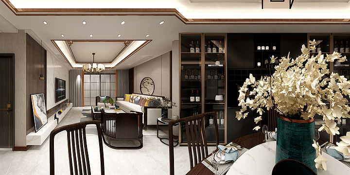 随州梵几装饰-公园二号-装修设计方案