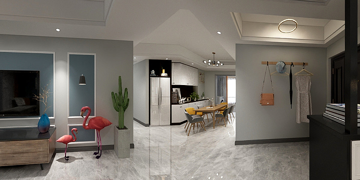 貓小亚的鱼-圣特立李先生雅居-装修设计方案