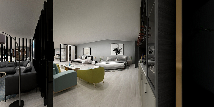 陈升辉-家具展厅-装修设计方案