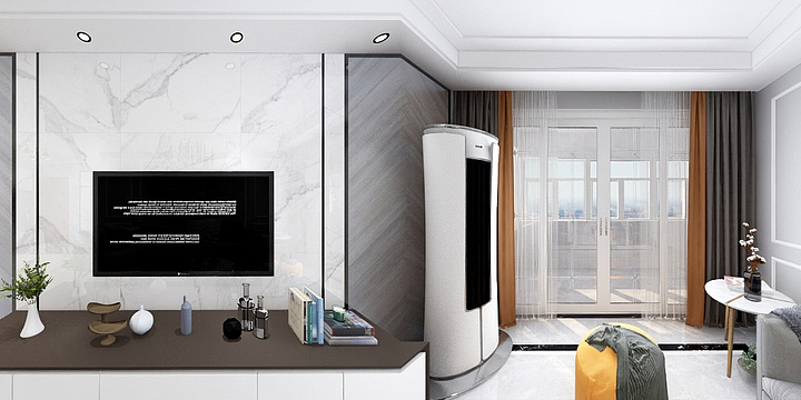 蓝色的三北-龙王桥新村吴大哥雅居-装修设计方案