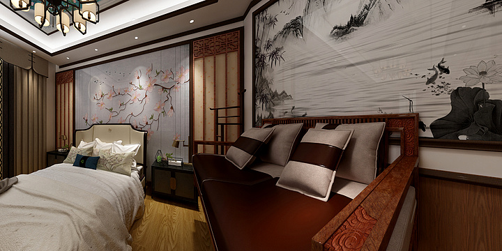 OZ张三丰-王总中式庭院别墅-装修设计方案