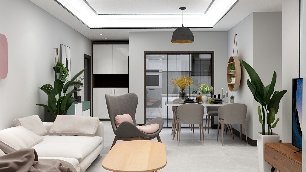 不思量空间设计-北欧风小清新-装修设计方案