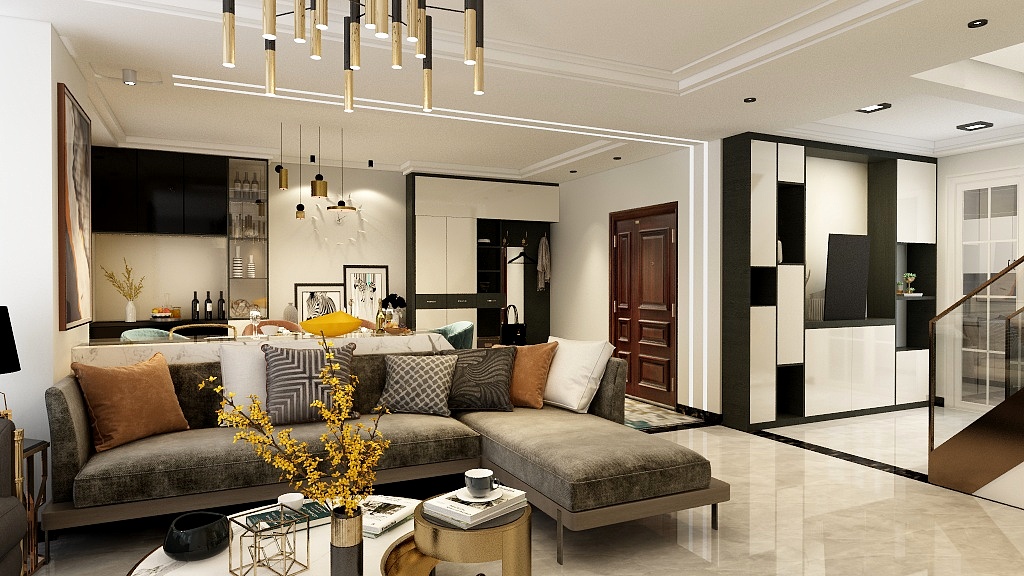 聂瑞-水岸洋房-安-装修设计方案