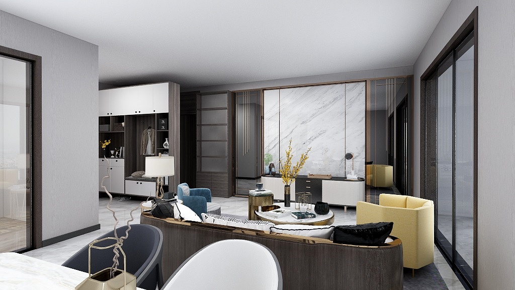 MrApathy-宜昌售楼部样板间效果图2-装修设计方案