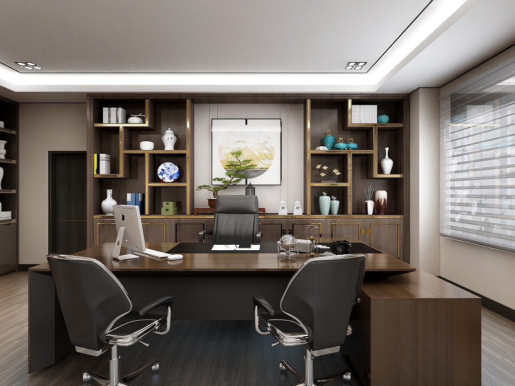 邹朔尧-董事长办公室方案3-装修设计方案