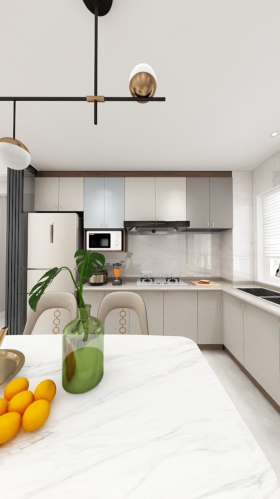 刘颖琪-摩登乌金木-装修设计方案