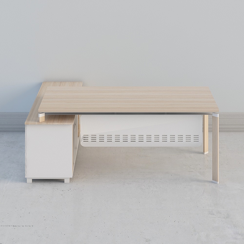 新建办公桌63D模型