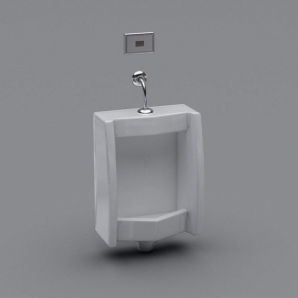 小便池3D模型