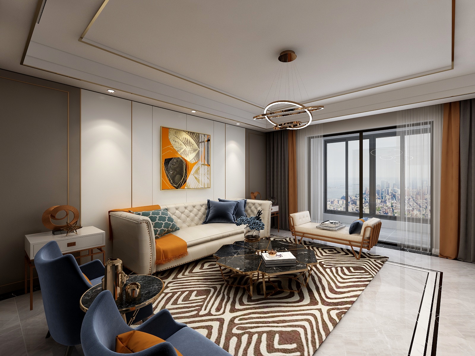 白茶靑郇-战马屯-装修设计方案