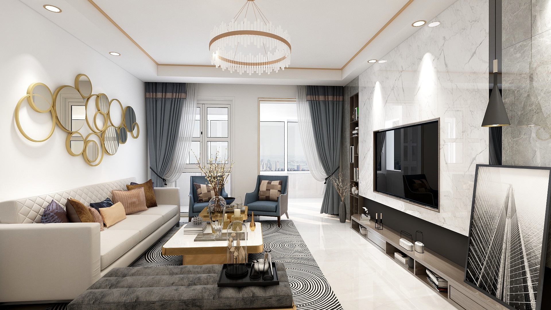 室内设计师刘靓-第博雅园46-3-401-装修设计方案