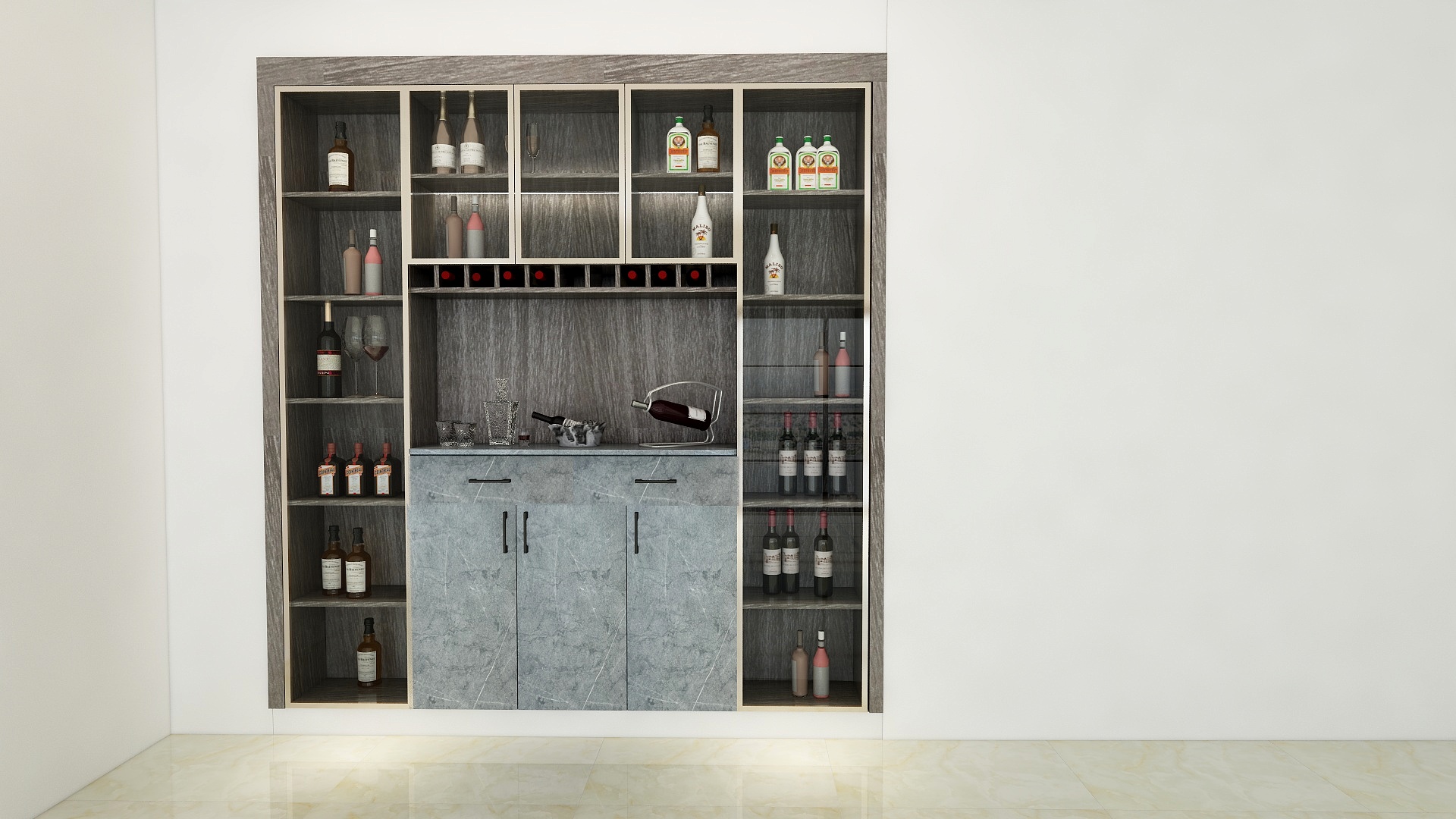 137****1419-酒柜-装修设计方案