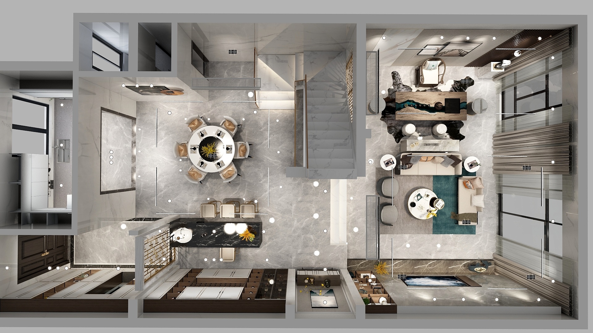 家信谭斐云-吴川第一城别墅杨姐雅居-装修设计方案